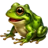 Sammakonmetsästys sammakkoikoni